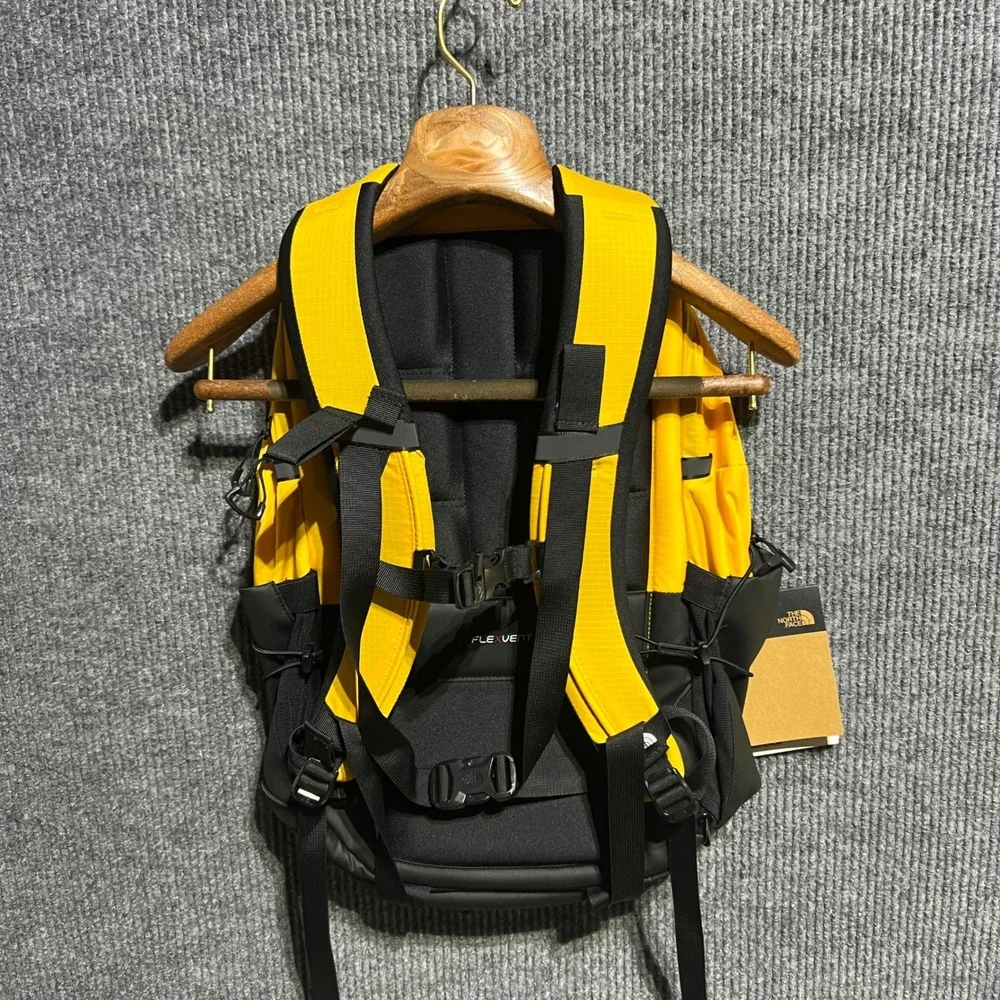 The North Face Borealis Backpack Unisex OS Summit Yellow Black NWT NF0A52SE